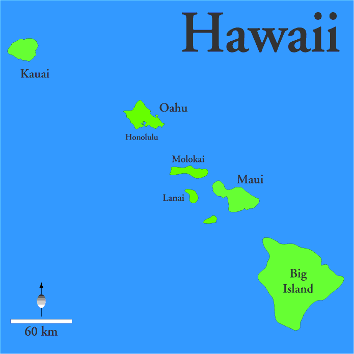 Pictures Of Hawaiian Islands. State of the USA : Hawaii